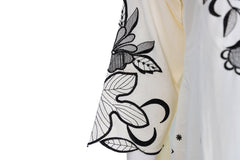 EMB SUIT WHITE