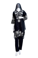 EMB SUIT BLACK