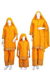 CAMRIC EMB MUSTARD