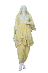DHOTI LEMON GREEN