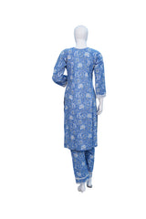 COTTON MIRROR DARK BLUE