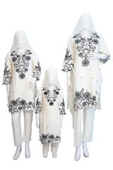EMB SUIT WHITE