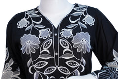 EMB SUIT BLACK