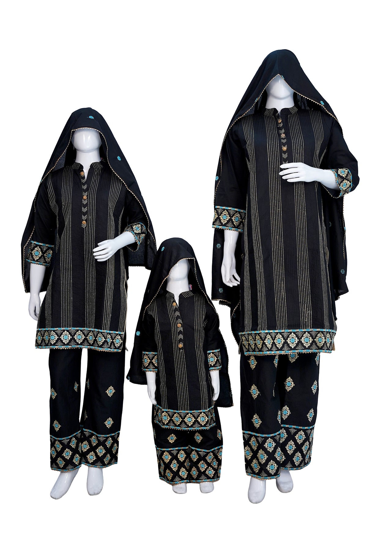 CAMRIC EMB BLACK
