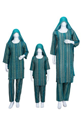 5 LINE MIRROR DARK GREEN