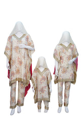 KAFTAN FLOWER WHITE