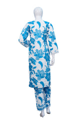 COTTON MIRROR BLUE